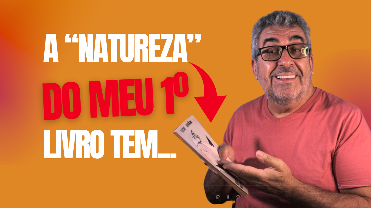 O primeiro livro do autor, Natureza Clandestina