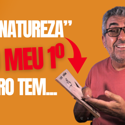 O primeiro livro do autor, Natureza Clandestina