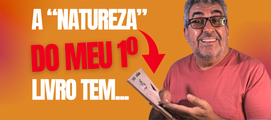 O primeiro livro do autor, Natureza Clandestina